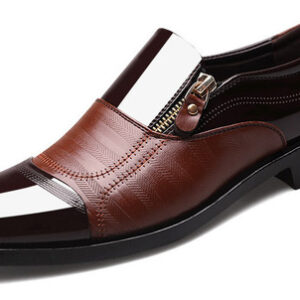 Sapatos Sociais Masculinos Pretos Com Zíper