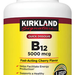 Suplemento B-12 5000 Mcg 300 Comprimidos Importados Dos Brasil