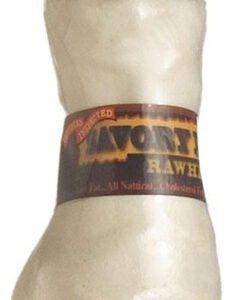 Supreme Knotted Rawhide Bones Bulk, Natural, 1 Unidade E 4 A