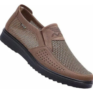 Sapatos De Malha Oca De Malha Respirável Para Homens