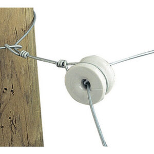 Isoladores De Porcelana Para Donuts Brancos, 10 Unidades, Da