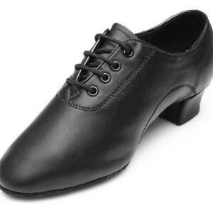 Sapatos De Dança Latina De Couro Masculino