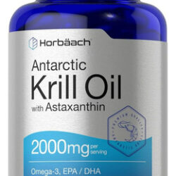 Suplemento Horbaach Krill Oil 1000mg 60 Cápsulas