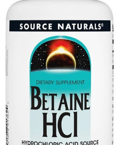 Betaine Hcl 180 Tabs By Source Naturals