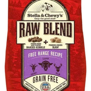 Receita De Raw Blend Kibble Free Range De 3,5 Libras De Stel