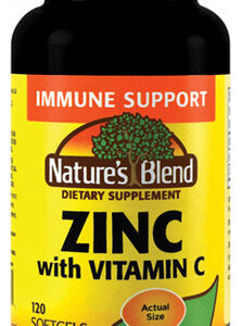 Zinco Com Vitamina C 120 Cápsulas Gelatinosas Da Nature's Bl