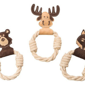 Brinquedos Variados De Couro Spot Dura-fuse Com Anel De Cord