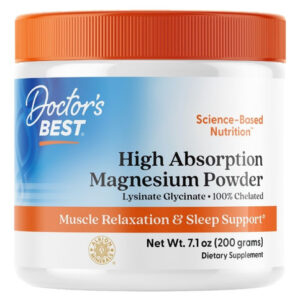 Magnésio De Alta Absorção 100 Mg 200 Gramas Por Doctors Best