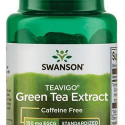 Extrato De Chá Verde Teavigo 30 Cápsulas Vegetais Da Swanson