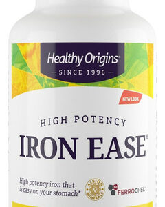 Suplemento Healthy Origins Iron Ease 180 Cápsulas