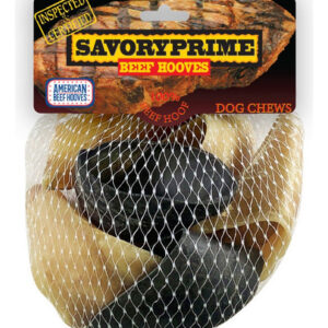 Savory Prime Beef Hooves Dog Chew, 1 Cada, 6 Pacotes Da Savo