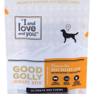 Good Golly Gullet Stix Ultimate Dog Mastiga Carne Bovina De