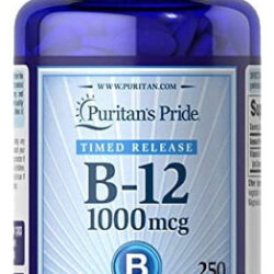 Vitamina B-12 Puritans Pride 1000 Mcg 250 Comprimidos