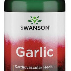 Alho 500 Mg 60 Cápsulas Gelatinosas Da Swanson Vitamins