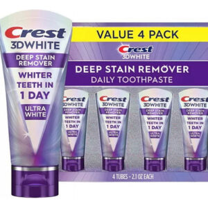 Creme Dental Crest 3d White Brilliance 59g Pack 4