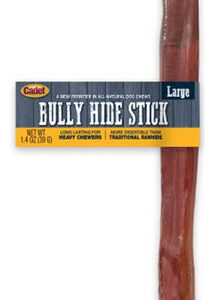Bully Hide Sticks All Natural Dog Chews (palito Grande, 1 Gr