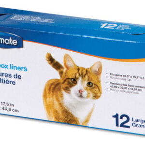 Forros De Frigideira Petmate Clear, 1 Cada/12 Unidades, Gran