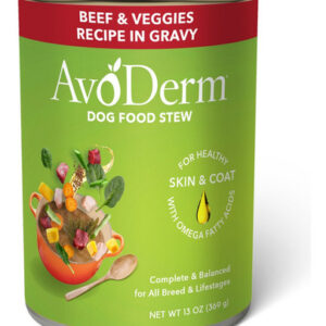 Ensopado De Comida Enlatada Para Cães, Carne E Vegetais Com