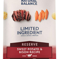 Ração Natural Balance Pet Foods Reserve Grãos Finais