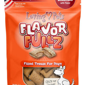 Loving Pets Flavorfullz Fillz Fillz, Petiscos De Frango, 6 O