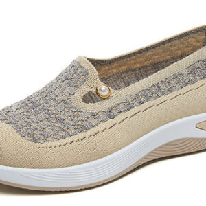 Sapatos De Caminhada Antiderrapantes Para Idosos Com Sola Pl