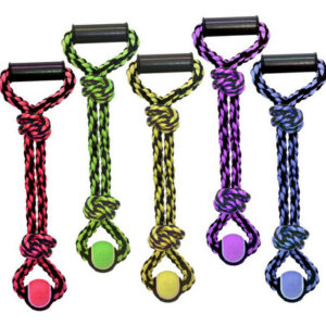 Brinquedo Multipet Nuts For Knots, 2 Nós, Corda, Puxador De