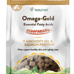 Ácidos Graxos Essenciais De Ômega-ouro Naturvet Scoopables P