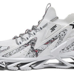 Tênis Masculino High Top Shoes Casual Round Toe Lace Up