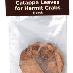 Folhas De Catappa De Caranguejo Eremita, 1 Cada, Marrons (pa