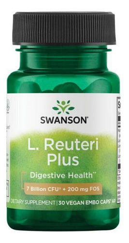 L. Reuteri Plus 7 Bilhões De Cfu 30 Cápsulas Veganas Da Swan