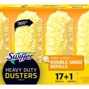 Swiffer Espanador Heavy Duty Com 1 Alça E 17 Refis
