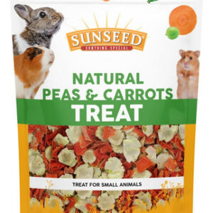 Guloseima Para Pequenos Animais Sun Seed, Ervilhas E Cenoura