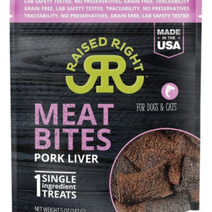 Guloseimas De Fígado De Porco Para Cães E Gatos Meat Bites D