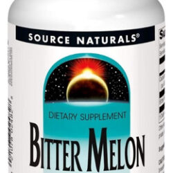 Melão Amargo 500 Mg 120 Cápsulas Da Source Naturals