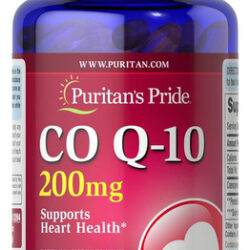 Puritans Pride Coq10 200 Mg 120 Cápsulas
