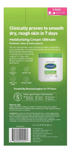 Cetaphil Creme Hidratante Ultimate Pack Com 2 - Imagem 2