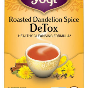 Dente-de-leão Assado, Especiaria Detox, 16 Sacos Da Yogi