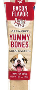 Bacon Delicioso Recheado Com Sabor De Osso Para Cães Da Lovi