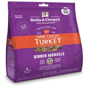 Pedaços De Jantar Na Turquia, Liofilizados, Comida Para Gato