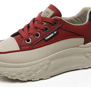 Tênis Feminino Respirável Solado Grosso Moda Casual