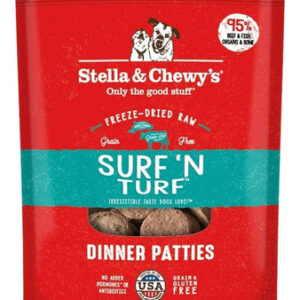 Rissóis Liofilizados Para Cães Surf & Turf, 25 Onças, Da Ste