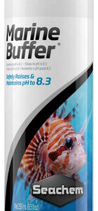 Aquário De Água Salgada Liquid Marine Buffer Da Seachem Labo