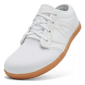 Sapatos Casuais Bico Largo Com Pés Descalços Tênis Masculino