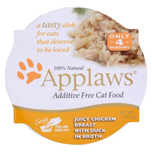 Peito De Frango Com Pato Em Caldo De Comida Para Gatos (2,12
