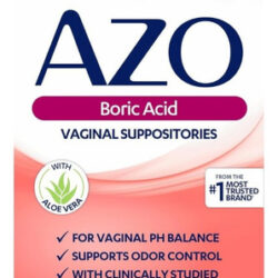 Supositórios Vaginais De Ácido Bórico Com Aloe 30 Unidades D