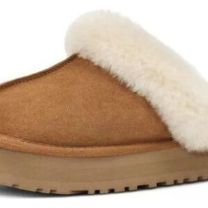 Sapato De Neve Plataforma De Lã De Inverno Feminino