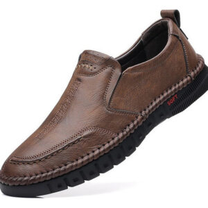 Sapatos Casuais Respiráveis De Couro Para Negócios Da Tam