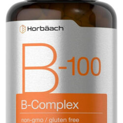 Suplemento Horbaach Vitamin B-100 Complex 60 Cápsulas