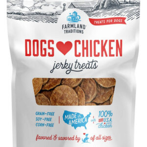 Farmland Traditions Dogs Love Chicken Jerky Dog Treats 16 Ou