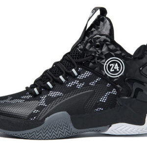 Sapatos De Basquetebol Respiráveis Infantis Pretos